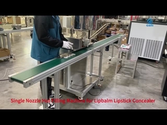 Машина для горячего наполнения с одной сопла для мази для губ