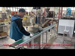 Машина для горячего наполнения с одной сопла для мази для губ