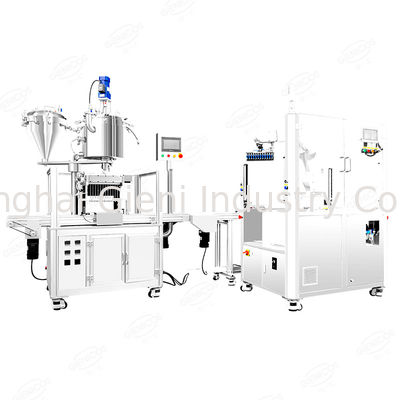 ABB Robot Полностью автоматическая производственная линия для розлива и укупорки туши для губ