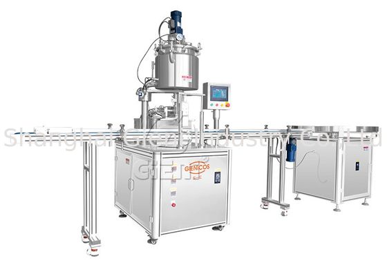 машина сливк 45pcs/Min 100ml Concealer косметическая заполняя с подниматься сопла