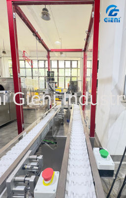 Автоматическая машина для заполнения силиконовой помады с отдельным двухступенчатым вакуумным устройством