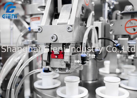 управляемый сервопривод машины трубки лоска губы 40ppm 250ml заполняя герметизируя