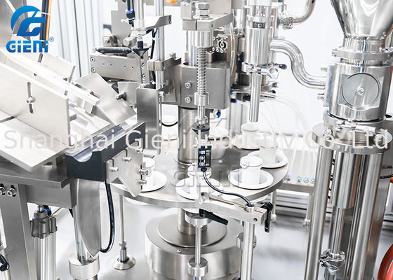 управляемый сервопривод машины трубки лоска губы 40ppm 250ml заполняя герметизируя