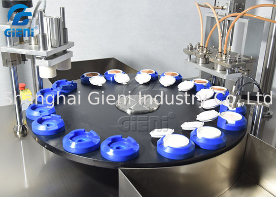 роторная косметическая заполняя машина 20ml для сливк учреждения 30pcs/Min BB