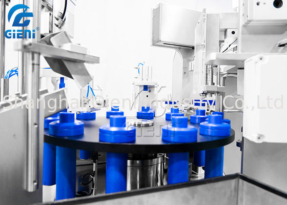 Semi автоматическая роторная завалка и покрывая машина для лоска туши или губы