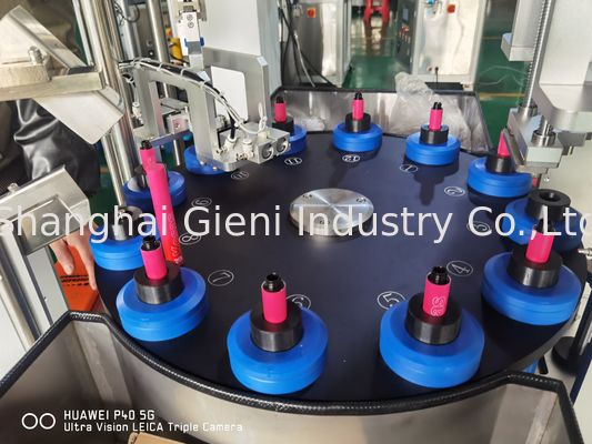 Автоматическая машина для наполнения тушью объемом 30 мл с вибростолом и производительностью 50 шт/мин