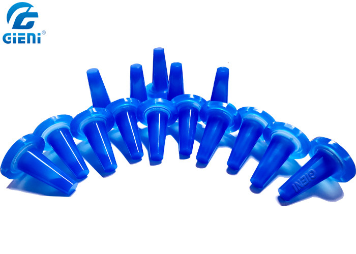 Размер облегченного косметического цвета прессформы губной помады силикона прессформы губной помады голубого небольшой