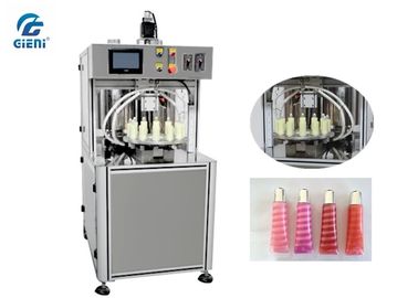 Хорошая цена. Multi Colors Spiral Lip Gloss Filling Machine 12L Material Tank онлайн