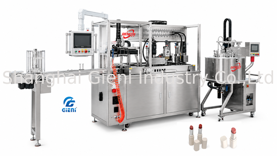 GLU-900 Система обнаружения пресс-форм для машины для наполнения губной помады горячим воздухом Leister, датчик Panasonic, 900 шт./ч